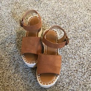 Wedge Sandals - worn once